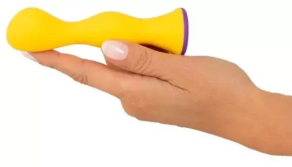 You2Toys Color-Blocking Analvibrator - Intensiv & Farbenfroh Gelb/Lila/Blau You2Toys Color-Blocking Analvibrator - Intensiv & Farbenfroh Gelb/Lila/Blau