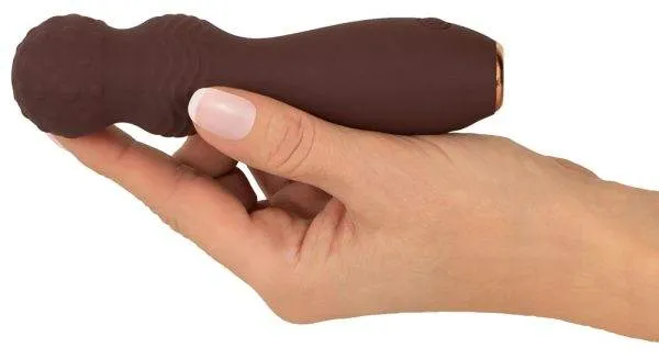 You2Toys Hazel Vibrator - Flexibler Kopf, 10 Vibrationsmodi, Samtig-seidige Oberfläche Braun/Gold You2Toys Hazel Vibrator - Flexibler Kopf, 10 Vibrationsmodi, Samtig-seidige Oberfläche Braun/Gold