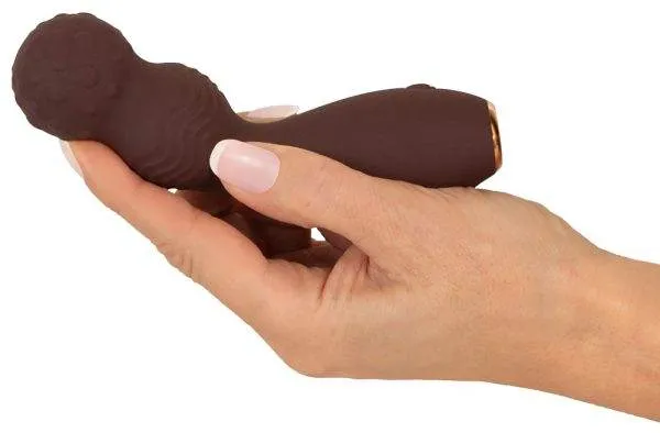 You2Toys Hazel Vibrator - Flexibler Kopf, 10 Vibrationsmodi, Samtig-seidige Oberfläche Braun/Gold You2Toys Hazel Vibrator - Flexibler Kopf, 10 Vibrationsmodi, Samtig-seidige Oberfläche Braun/Gold