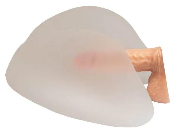 Crystal Clear Torso-Masturbator mit Vibrobullet Crystal Clear Torso-Masturbator mit Vibrobullet