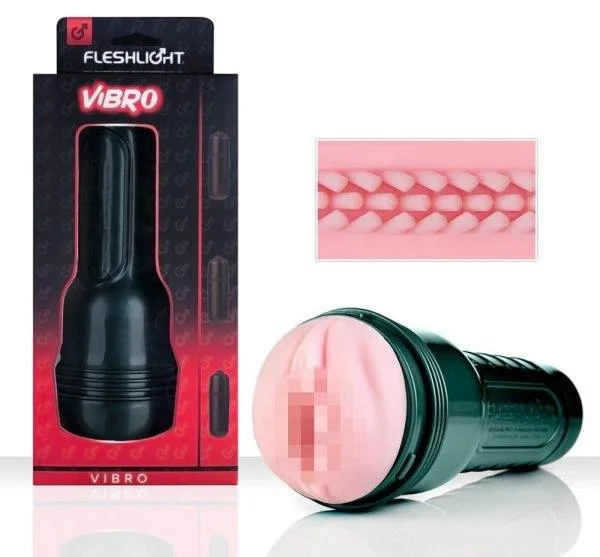Fleshlight Vibro-Pink Lady Touch - Masturbator mit Vibration Fleshlight Vibro-Pink Lady Touch - Masturbator mit Vibration
