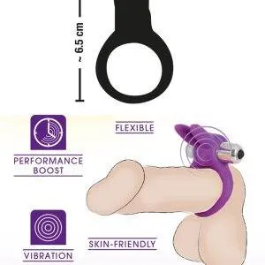 Sweet Smile Vibro-Penisring mit Klitorisreizer Sweet Smile Vibro-Penisring mit Klitorisreizer – Bild 7