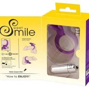 Sweet Smile Vibro-Penisring mit Klitorisreizer Sweet Smile Vibro-Penisring mit Klitorisreizer – Bild 8