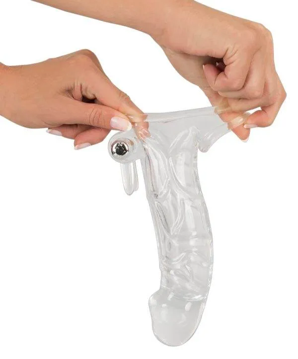 Crystal Clear Penisverlängerung mit Vibration Crystal Clear Penisverlängerung mit Vibration