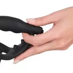 Black Velvets Vibro-Ring mit Analplug Black Velvets Vibro-Ring mit Analplug – Bild 7