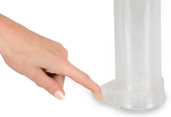 Mister Boner Automatische Penispumpe Transparent/Weiß/Silber Mister Boner Automatische Penispumpe Transparent/Weiß/Silber