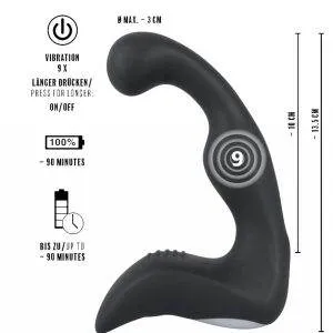 Rebel Prostata Plug - Flexibler Vibrator mit 9 Modi Rebel Prostata Plug - Flexibler Vibrator mit 9 Modi – Bild 8