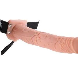Fetish Fantasy Series - Vibrating Hollow StrapOn Hautfarben hell/Schwarz Fetish Fantasy Series - Vibrating Hollow StrapOn Hautfarben hell/Schwarz – Bild 6