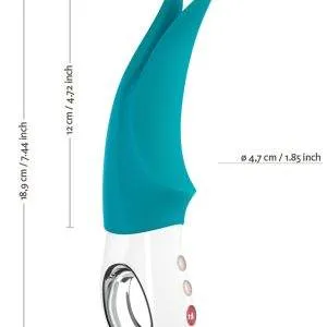 Fun Factory Vibrator VOLTA - kraftvoller Klitorisstimulator mit 6 Vibrationsrhythmen, wasserdicht, wiederaufladbar (Schwarz) Fun Factory Vibrator VOLTA - kraftvoller Klitorisstimulator mit 6 Vibrationsrhythmen, wasserdicht, wiederaufladbar (Schwarz) – Bild 7