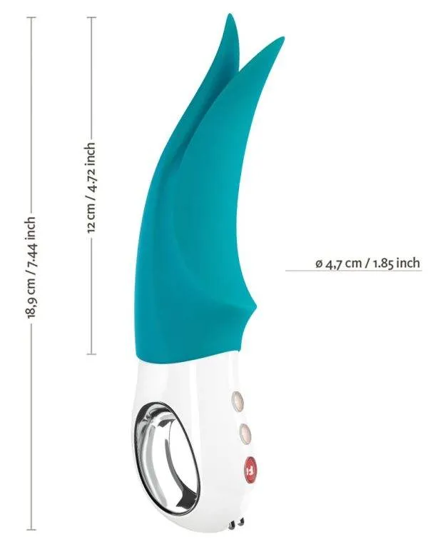 Fun Factory Vibrator VOLTA - kraftvoller Klitorisstimulator mit 6 Vibrationsrhythmen, wasserdicht, wiederaufladbar (Schwarz) Fun Factory Vibrator VOLTA - kraftvoller Klitorisstimulator mit 6 Vibrationsrhythmen, wasserdicht, wiederaufladbar (Schwarz)