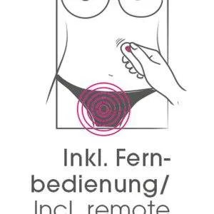 Sweet Smile RC Panty Vibrator - Intensiver Rundumverwöhner für den Slip Pink, Schwarz Sweet Smile RC Panty Vibrator - Intensiver Rundumverwöhner für den Slip Pink, Schwarz – Bild 7
