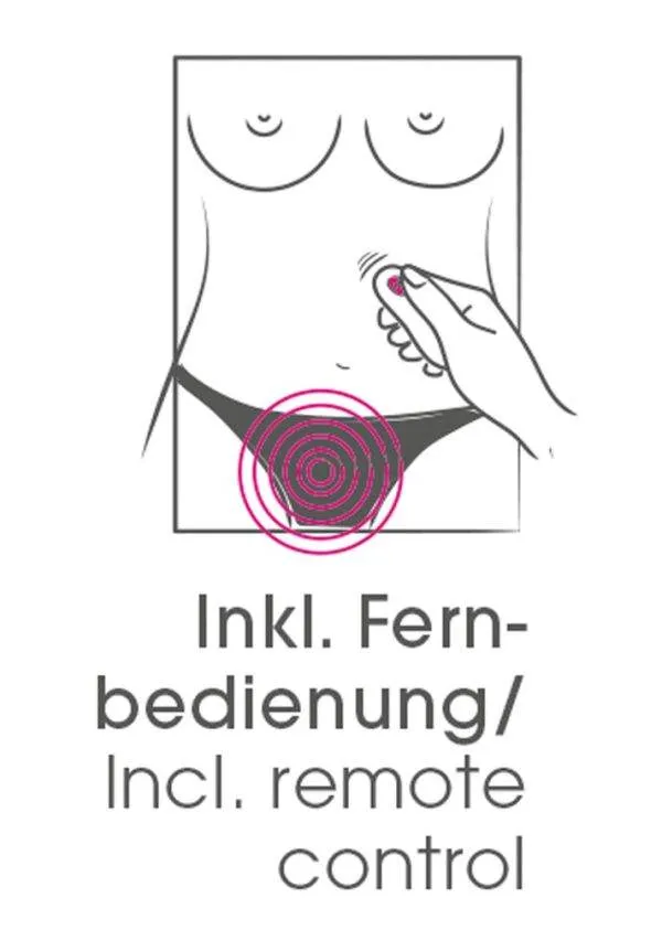 Sweet Smile RC Panty Vibrator - Intensiver Rundumverwöhner für den Slip Pink, Schwarz Sweet Smile RC Panty Vibrator - Intensiver Rundumverwöhner für den Slip Pink, Schwarz