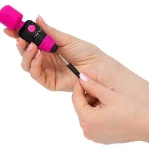 palmpower Mini - Handlicher Massagestab mit großem Kopf Pink/Schwarz palmpower Mini - Handlicher Massagestab mit großem Kopf Pink/Schwarz – Bild 6