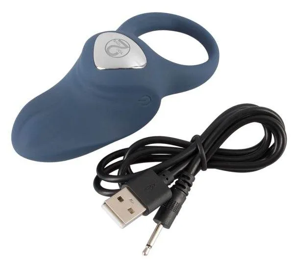 You2Toys Vibro-Penisring mit 10 Modi Blau/Silber You2Toys Vibro-Penisring mit 10 Modi Blau/Silber