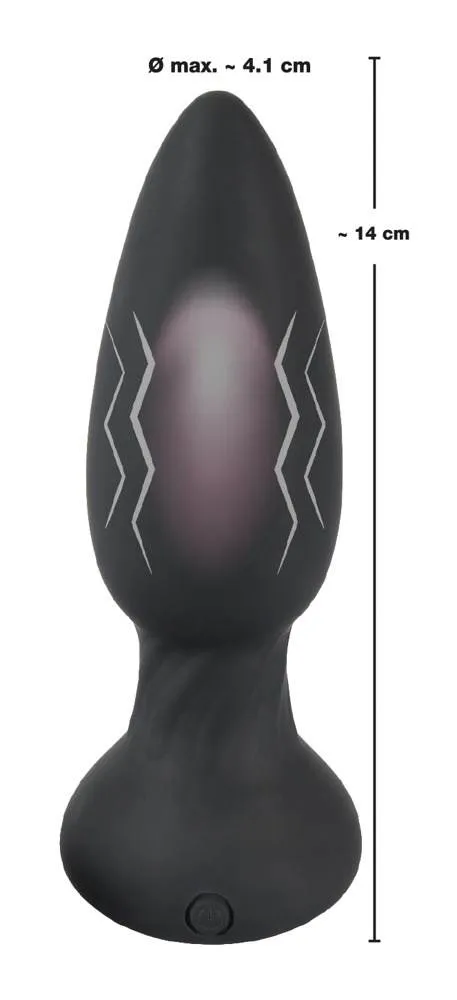 Black Velvets RC Pulsationsplug - 7 Modi, Fernbedienung, wasserdicht Black Velvets RC Pulsationsplug - 7 Modi, Fernbedienung, wasserdicht