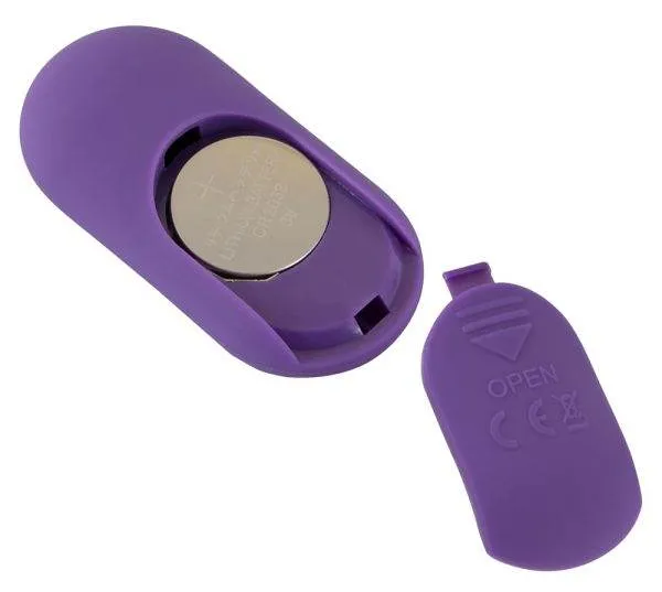Sweet Smile RC Panty Vibrator - Auflegevibrator für unterwegs Lila/Rosegold Sweet Smile RC Panty Vibrator - Auflegevibrator für unterwegs Lila/Rosegold