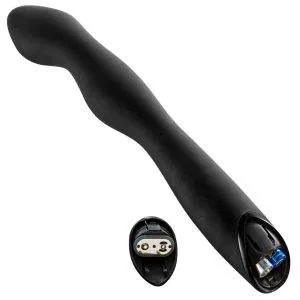 Rebel Analvibrator - Intensive Stimulation, 7 Modi, biegsam Schwarz/Weiß Rebel Analvibrator - Intensive Stimulation, 7 Modi, biegsam Schwarz/Weiß – Bild 6