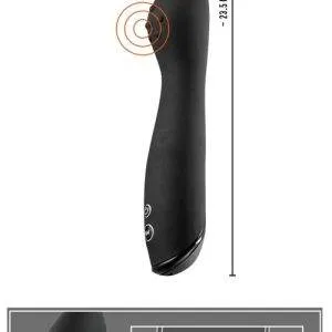 Rebel Analvibrator - Intensive Stimulation, 7 Modi, biegsam Schwarz/Weiß Rebel Analvibrator - Intensive Stimulation, 7 Modi, biegsam Schwarz/Weiß – Bild 7