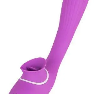 You2Toys - FlexiVibe: Rabbitvibrator mit Leckfunktion Lila/Weiß You2Toys - FlexiVibe: Rabbitvibrator mit Leckfunktion Lila/Weiß – Bild 6