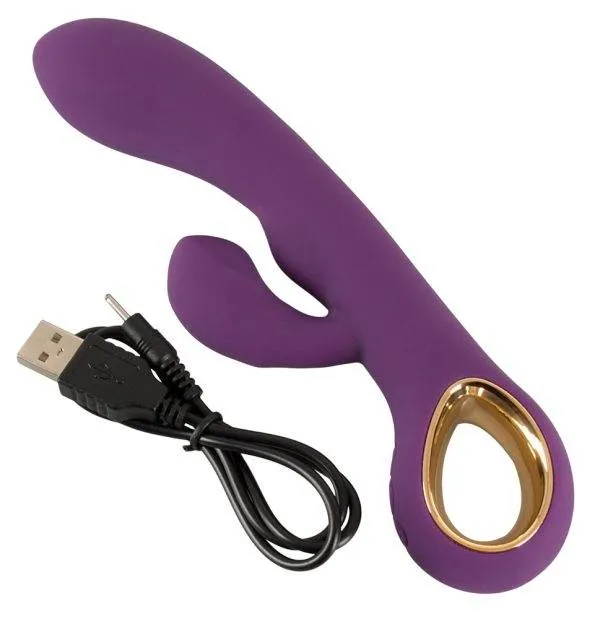 You2Toys Rabbitvibrator - Intensives Rundum-Verwöhnprogramm Lila/Gold You2Toys Rabbitvibrator - Intensives Rundum-Verwöhnprogramm Lila/Gold