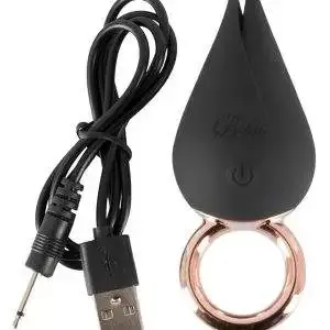Belou Fingervibrator - 7 Vibrationsmodi - Wasserdicht Schwarz/Rosegold Belou Fingervibrator - 7 Vibrationsmodi - Wasserdicht Schwarz/Rosegold – Bild 8