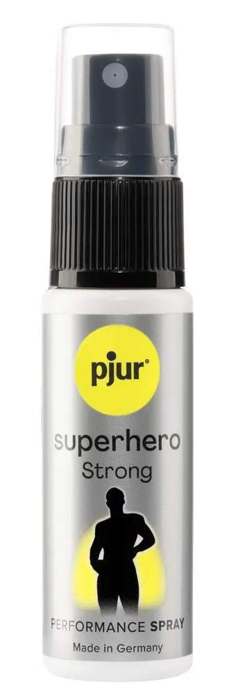 pjur Superhero - Verzögerungsspray mit Ingwer-Extrakten ohne (20 ml) pjur Superhero - Verzögerungsspray mit Ingwer-Extrakten ohne (20 ml)