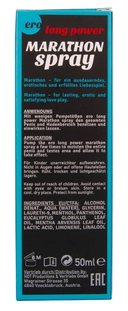 HOT Marathon Power Spray 50ml (50 ml) HOT Marathon Power Spray 50ml (50 ml)