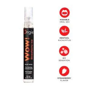 Orgie Strawberry Ice - Bucal Spray für eisig fruchtige Küsse und Oralverkehr (10ml) Eukalyptus, Menthol, Erdbeere (10 ml) Orgie Strawberry Ice - Bucal Spray für eisig fruchtige Küsse und Oralverkehr (10ml) Eukalyptus, Menthol, Erdbeere (10 ml) – Bild 4