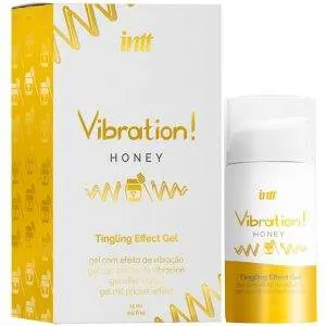 intt Honey Vibration Gel 15ml - Honigaroma, Amazonas-Pflanzenextrakte intt Honey Vibration Gel 15ml - Honigaroma, Amazonas-Pflanzenextrakte – Bild 3