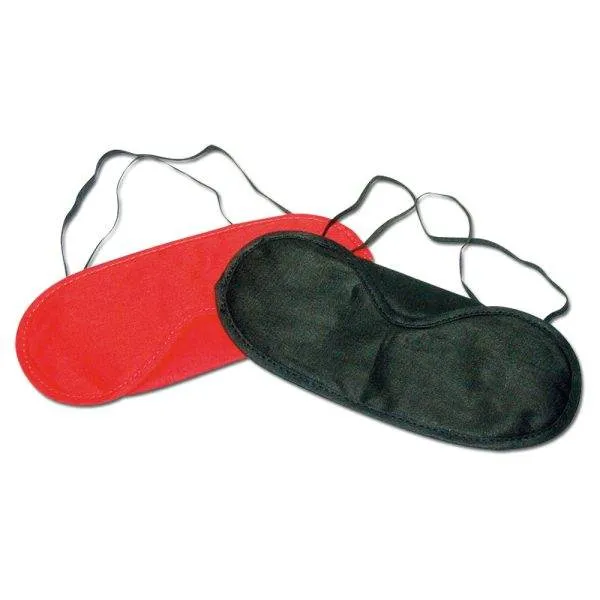 Cottelli ACCESSOIRES - Augenmasken Set, Blickdicht, hoher Trage-Komfort Schwarz/Rot Cottelli ACCESSOIRES - Augenmasken Set, Blickdicht, hoher Trage-Komfort Schwarz/Rot