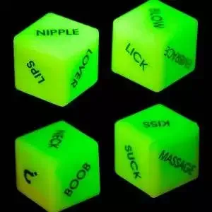 Love Dice Glow-in-the-Dark Liebeswürfel fluoreszierend Love Dice Glow-in-the-Dark Liebeswürfel fluoreszierend – Bild 5