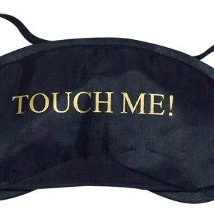 MoodEye Satin-Augenmaske TOUCH ME! NOT TODAY! (1 Stück) MoodEye Satin-Augenmaske TOUCH ME! NOT TODAY! (1 Stück) – Bild 4