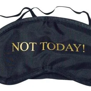 MoodEye Satin-Augenmaske TOUCH ME! NOT TODAY! (1 Stück) MoodEye Satin-Augenmaske TOUCH ME! NOT TODAY! (1 Stück) – Bild 5