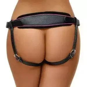 ZADO Trachten Strap-On schwarz-pink S-L ZADO Trachten Strap-On schwarz-pink S-L – Bild 8