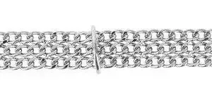 ZADO Leder-Halsfessel mit Metall-Gliederketten ZADO Leder-Halsfessel mit Metall-Gliederketten – Bild 8