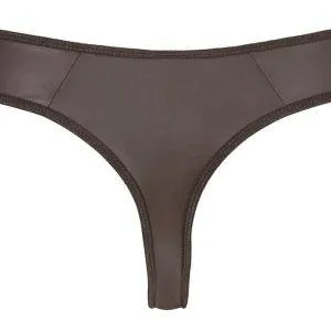 Svenjoyment Herren String S in Neopren-Optik mit Strass-Reißverschluss S Svenjoyment Herren String S in Neopren-Optik mit Strass-Reißverschluss S – Bild 8