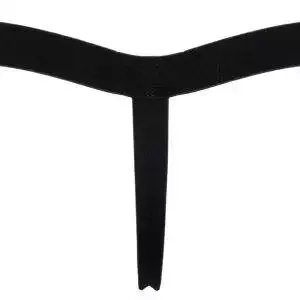 Svenjoyment Glanz-String mit Swellfunktion, Lackglanz, rot/schwarz, breiter Webgummibund Svenjoyment Glanz-String mit Swellfunktion, Lackglanz, rot/schwarz, breiter Webgummibund – Bild 7