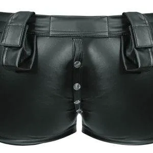 Svenjoyment Bondage - Mattschwarze Pants mit Fesselriemen M Svenjoyment Bondage - Mattschwarze Pants mit Fesselriemen M – Bild 7