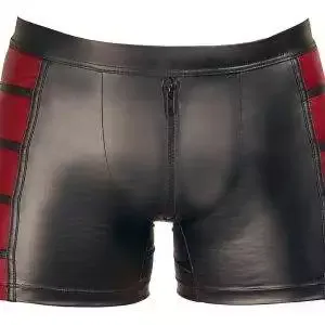 NEK Herren Pants - Mattlook, elastisch, schwarz/rot Schwarz/Rot S NEK Herren Pants - Mattlook, elastisch, schwarz/rot Schwarz/Rot S – Bild 8