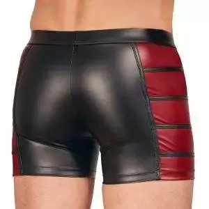 NEK Herren Pants - Mattlook, elastisch, schwarz/rot Schwarz/Rot S NEK Herren Pants - Mattlook, elastisch, schwarz/rot Schwarz/Rot S – Bild 6