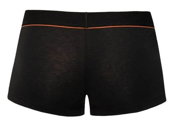 Svenjoyment Herren Pants - Schwarze enge Pants mit doppellagigem Beutel Schwarz/Rot 2XL Svenjoyment Herren Pants - Schwarze enge Pants mit doppellagigem Beutel Schwarz/Rot 2XL