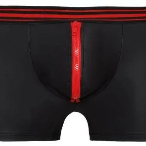 Svenjoyment Enge Pants Schwarz/Rot mit Reißverschluss Schwarz/Rot Größe S Svenjoyment Enge Pants Schwarz/Rot mit Reißverschluss Schwarz/Rot Größe S – Bild 6