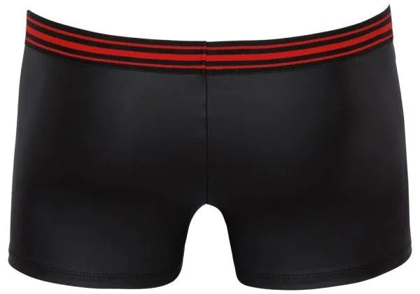 Svenjoyment Enge Pants Schwarz/Rot mit Reißverschluss Schwarz/Rot Größe S Svenjoyment Enge Pants Schwarz/Rot mit Reißverschluss Schwarz/Rot Größe S