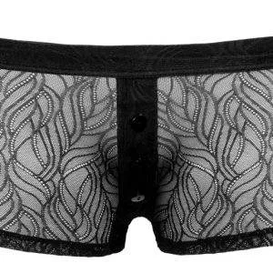 Svenjoyment Transparente Spitzen-Pants, Schwarz, Größe M Svenjoyment Transparente Spitzen-Pants, Schwarz, Größe M – Bild 6