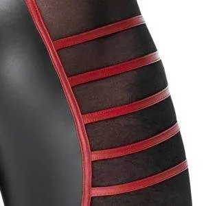 NEK Eng geschnittene Shorts Schwarz/Rot , Mattlook, Reißverschluss, Klappentasche Schwarz/Rot Größe M NEK Eng geschnittene Shorts Schwarz/Rot , Mattlook, Reißverschluss, Klappentasche Schwarz/Rot Größe M – Bild 8