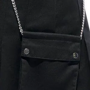 Svenjoyment Herren Kilt-Rock, inkl. Tasche | Schwarz, knielang | Bewegungsfreiheit schwarz Größe 2XL Svenjoyment Herren Kilt-Rock, inkl. Tasche | Schwarz, knielang | Bewegungsfreiheit schwarz Größe 2XL – Bild 7