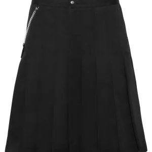 Svenjoyment Herren Kilt-Rock, inkl. Tasche | Schwarz, knielang | Bewegungsfreiheit schwarz Größe 2XL Svenjoyment Herren Kilt-Rock, inkl. Tasche | Schwarz, knielang | Bewegungsfreiheit schwarz Größe 2XL – Bild 8