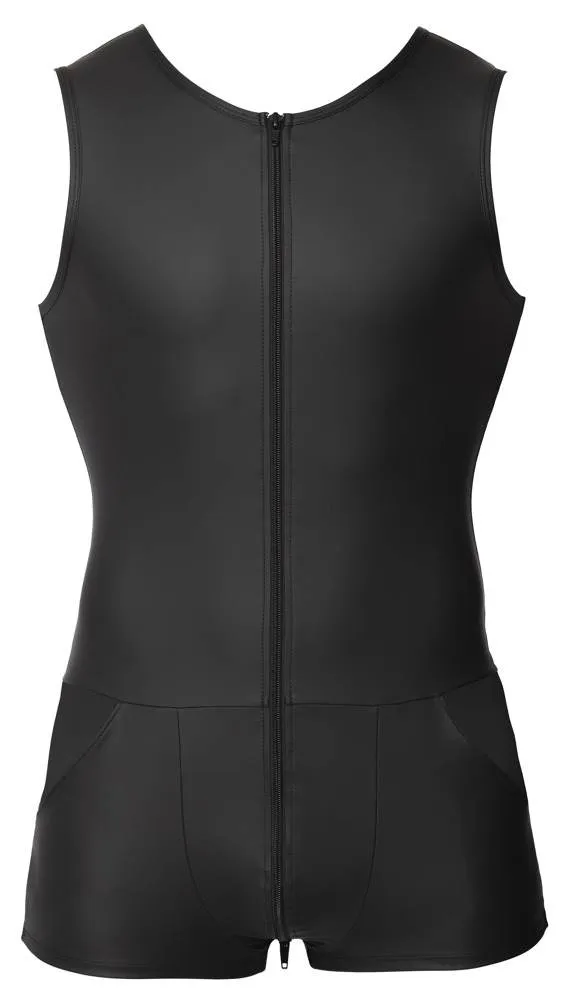Svenjoyment Herren Kurzoverall - Mattlook, 3-Wege-Reißverschluss, elastisch 2XL Svenjoyment Herren Kurzoverall - Mattlook, 3-Wege-Reißverschluss, elastisch 2XL
