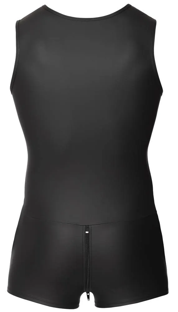 Svenjoyment Herren Kurzoverall - Mattlook, 3-Wege-Reißverschluss, elastisch 2XL Svenjoyment Herren Kurzoverall - Mattlook, 3-Wege-Reißverschluss, elastisch 2XL