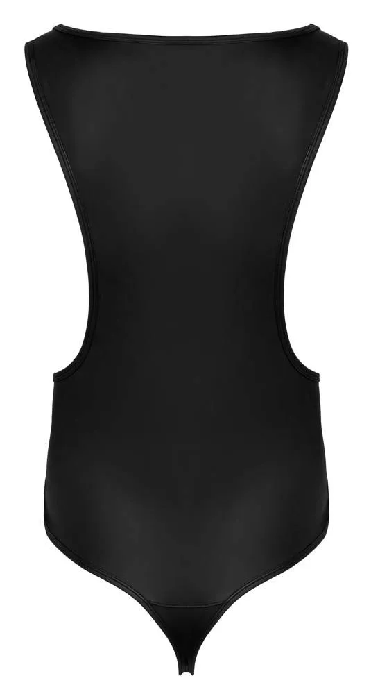 Svenjoyment Stringbody mit Reißverschluss, Schwarz, Mattlook Svenjoyment Stringbody mit Reißverschluss, Schwarz, Mattlook